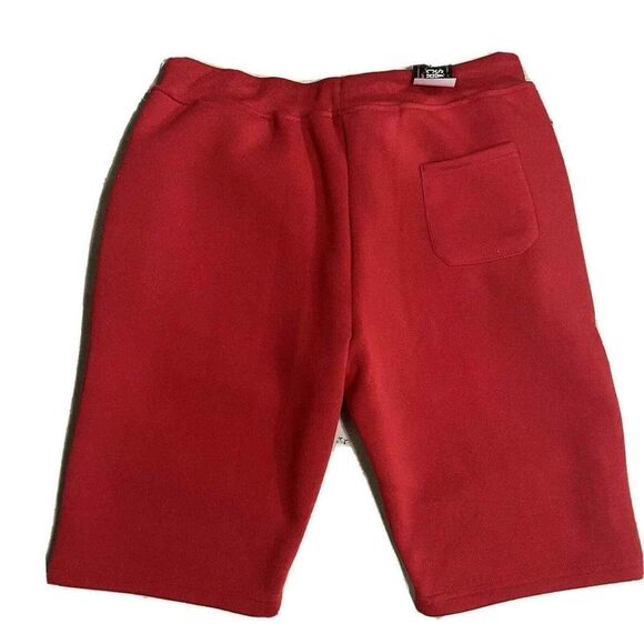 Sacred Crown Men’s Jogger Shorts‎ size Large Red - Picture 3 of 7
